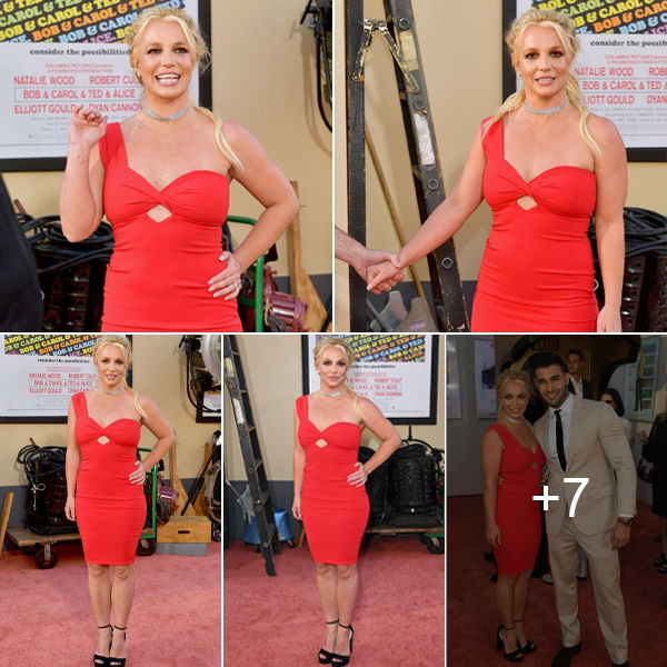 Britney Spears Shines on the Red Carpet for ‘Once Upon a Time in Hollywood’ Premiere in Los Angeles
